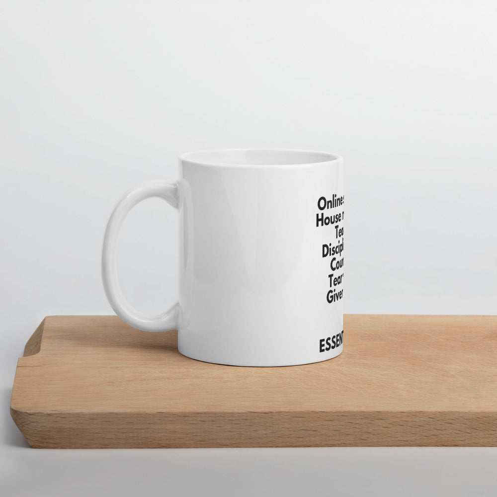 ESSENTIAL MOM MUG-Home Goods-Phraze Me