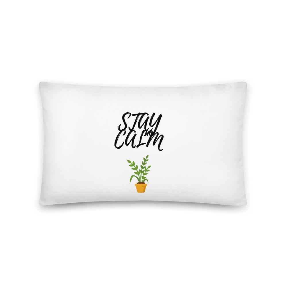 STAY CALM PILLOW-Home Goods-Phraze Me