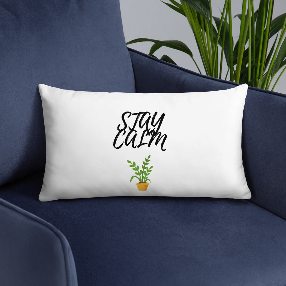 STAY CALM PILLOW-Home Goods-Phraze Me