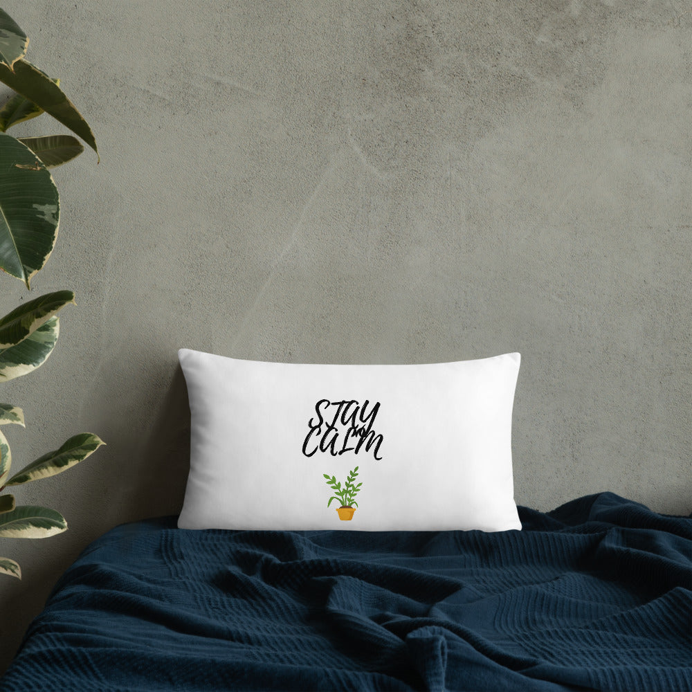 STAY CALM PILLOW-Home Goods-Phraze Me