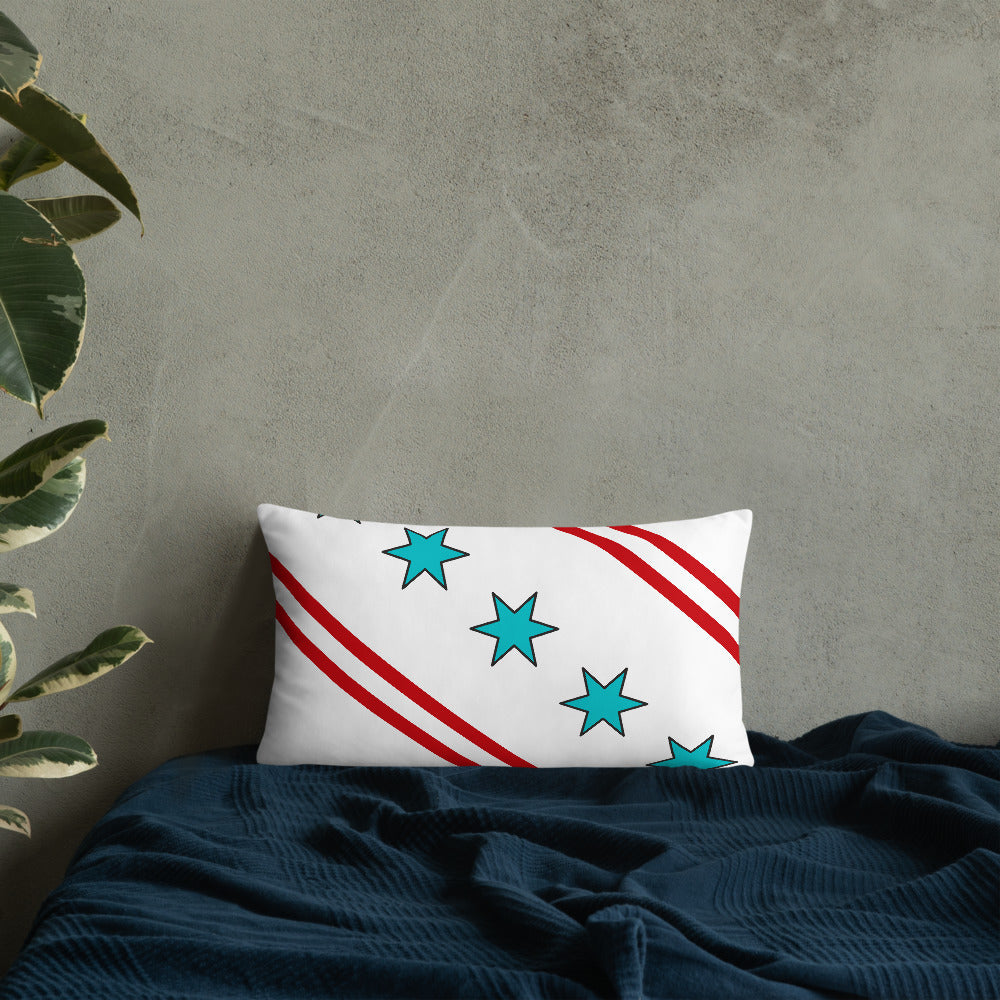 THE CRIB FLAG BASIC PILLOW-Home Goods-Phraze Me