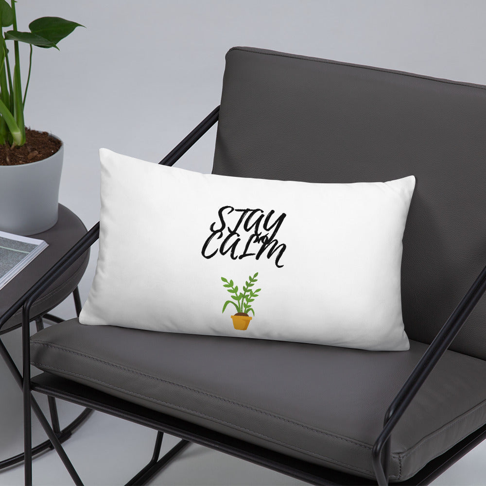 STAY CALM PILLOW-Home Goods-Phraze Me